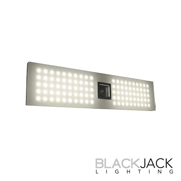 BlackJack Grid 2 Panel Vanity Light