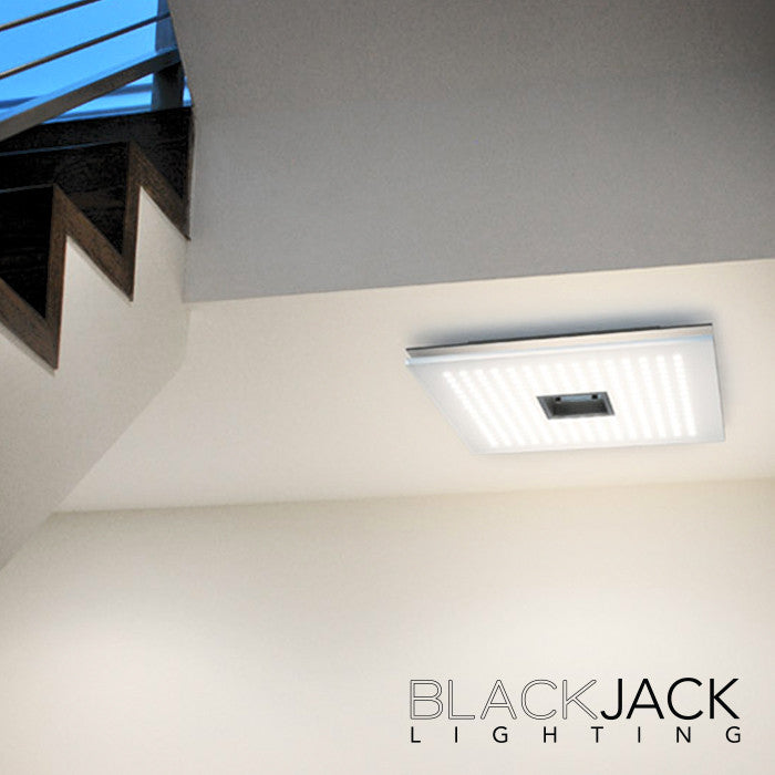 BlackJack Lighting Grid Flush Mount