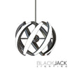 BlackJack Swirl 7-arm LED Pendant Light